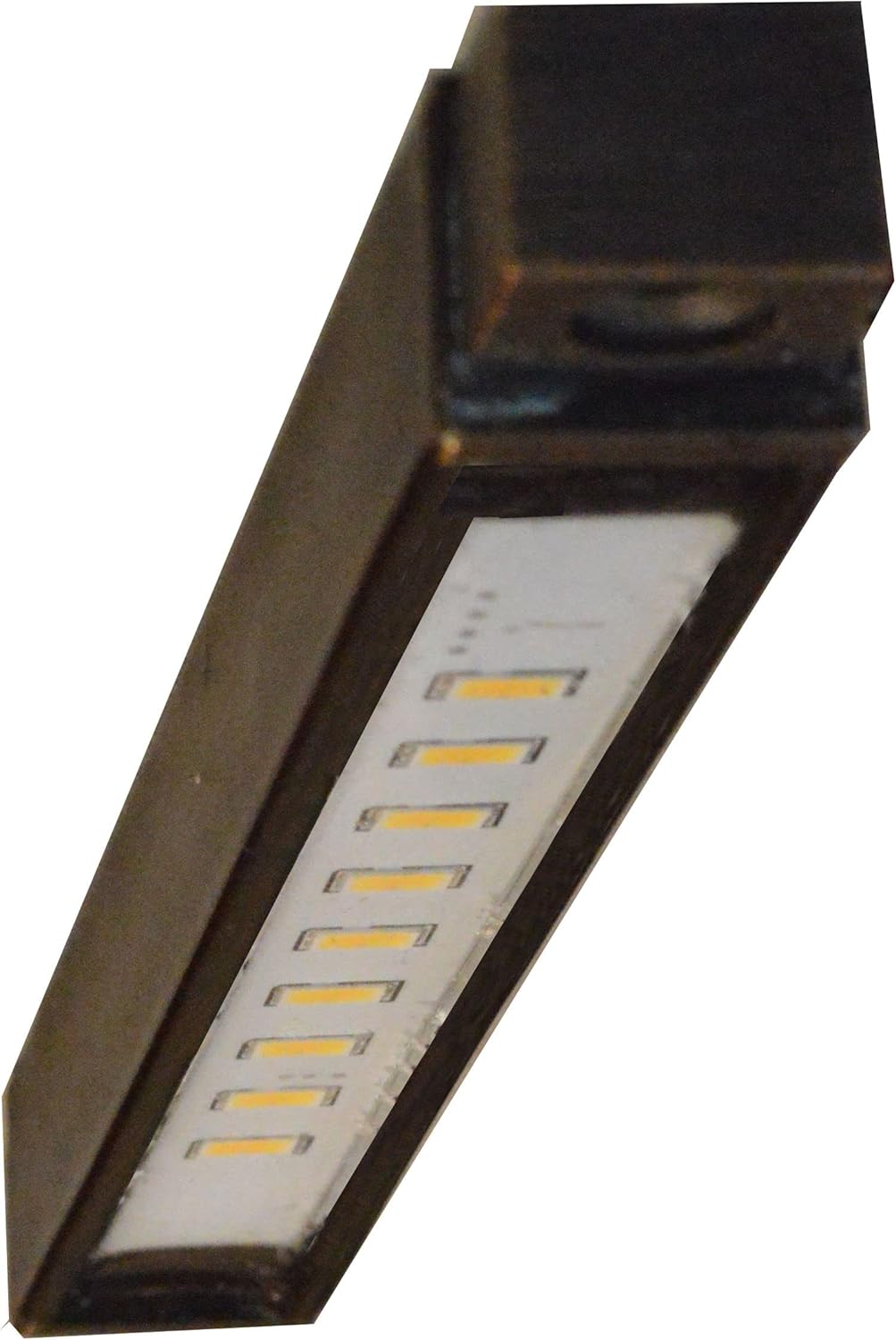 Alliance Outdoor Lighting, SL75-LED Luz de repisa, luz de paso de inundación, accesorio de latón, acabado de latón envejecido, 7.5 pulgadas x 4.25