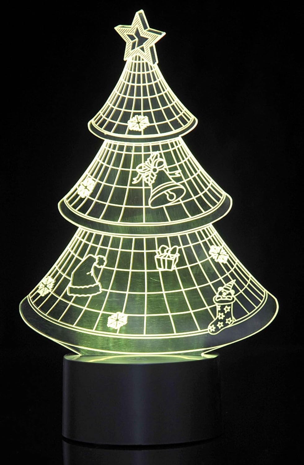 AZ Trading & Import TG2823 – Luces LED de precisión cortadas con láser para árbol de Navidad, multicolor