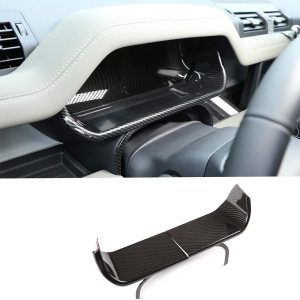CHEYA Cubierta decorativa para tablero de instrumentos de automóvil ABS para Land Rover Defender 110 2020 (estilo de fibra de carbono) CHEYA Cubierta decorativa para tablero de instrumentos de automóvil ABS para Land Rover Defender 110 2020 (estilo de fibra de carbono)