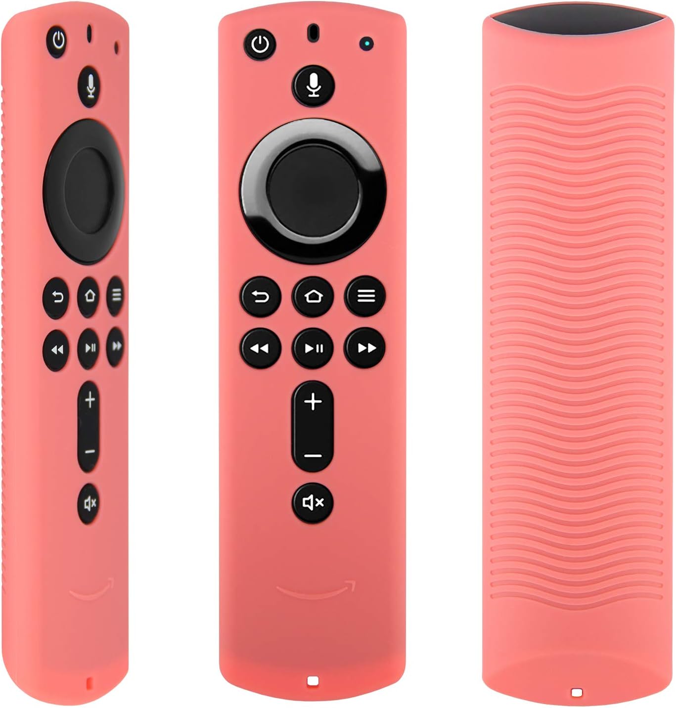 2 Pack Silicone Remote Cover Compatible with Fire TV Stick 4K Alexa Voice Remote Control, Lightweight Anti Slip Shockproof Protective Sleeve (Mint