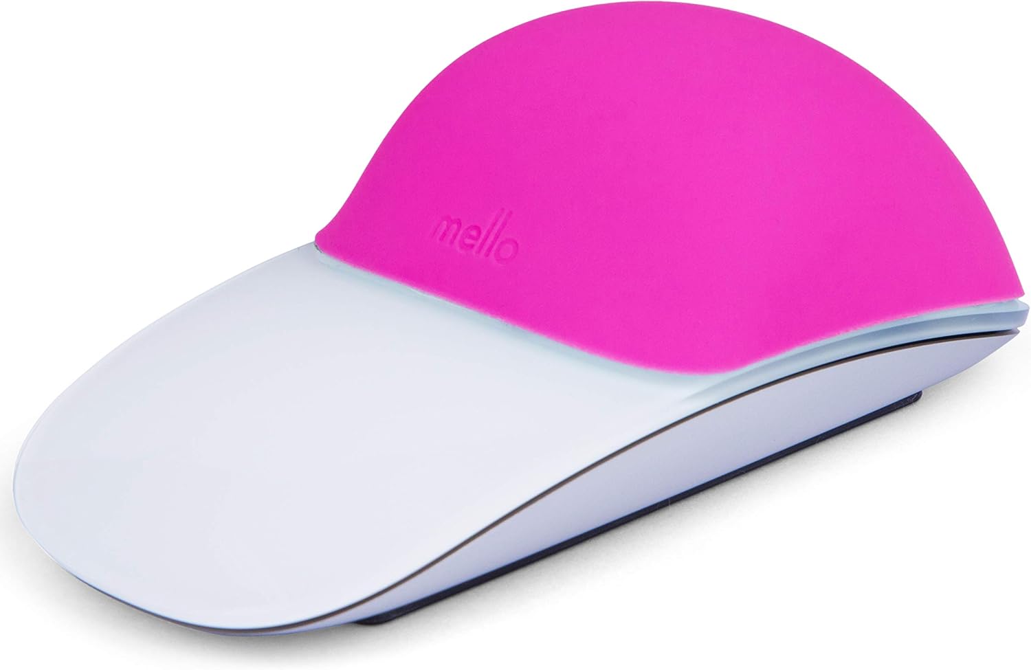 ELEMENTING Mello – Cojín de silicona compatible con Apple Magic Mouse 1 y 2 (rosa ultra caliente)