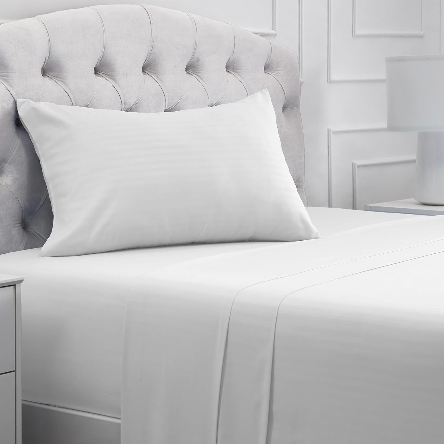 Mellanni Juego de sábanas y fundas de almohada de 3 piezas de la colección icónica de tamaño individual XL, sábanas suaves y refrescantes, bolsillo