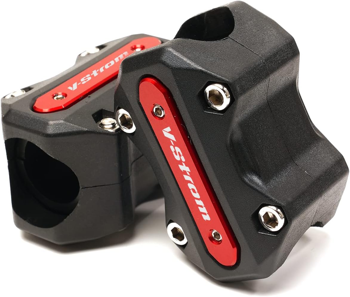 Compatible con Suzuki DL650 DL1000 Vstrom v-Strom 650 1000 10501050XT barras de choque de motocicleta bloque protector de parachoques