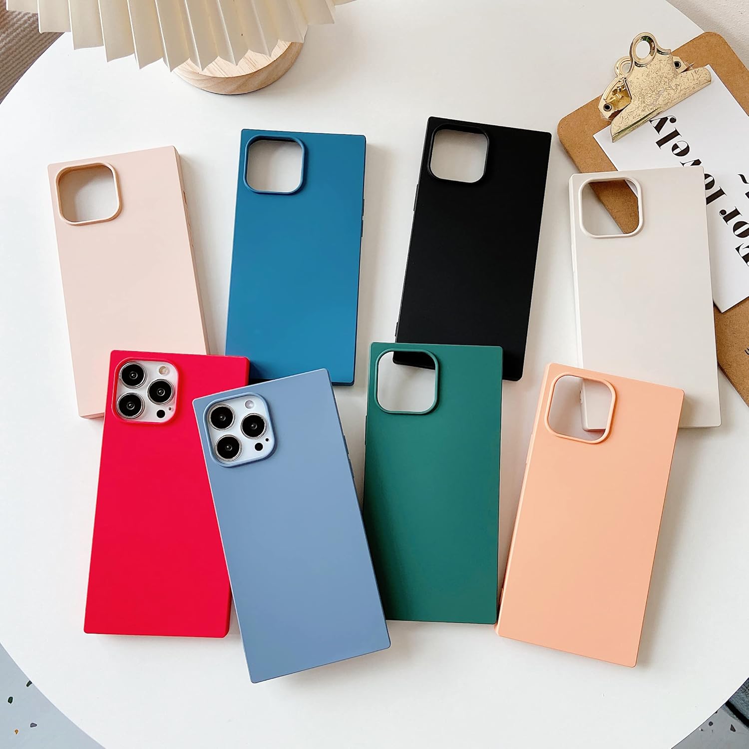 Cocomii Funda cuadrada compatible con iPhone 14, silicona, delgada, mate, suave al tacto, forro de microfibra, resistente a las huellas dactilares,