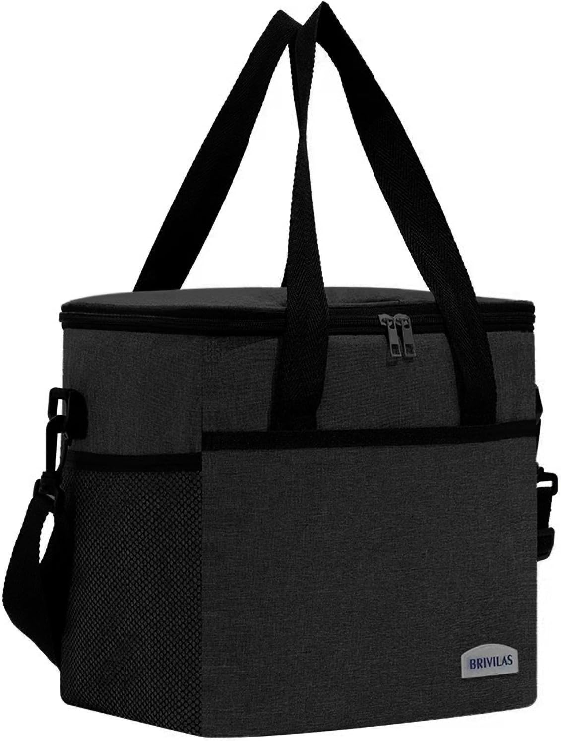 Afwerirc Lonchera reutilizable con aislamiento para mujeres y hombres, bolsas de mano, enfriador de hielo de picnic para adultos, correa de hombro