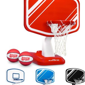 GoSports Splash Hoop PRO Swimming Pool Basketball Game Includes Poolside Water Basketball Hoop 2 Balls and Pump GoSports Splash Hoop PRO Swimming Pool Basketball Game Includes Poolside Water Basketball Hoop 2 Balls and Pump
