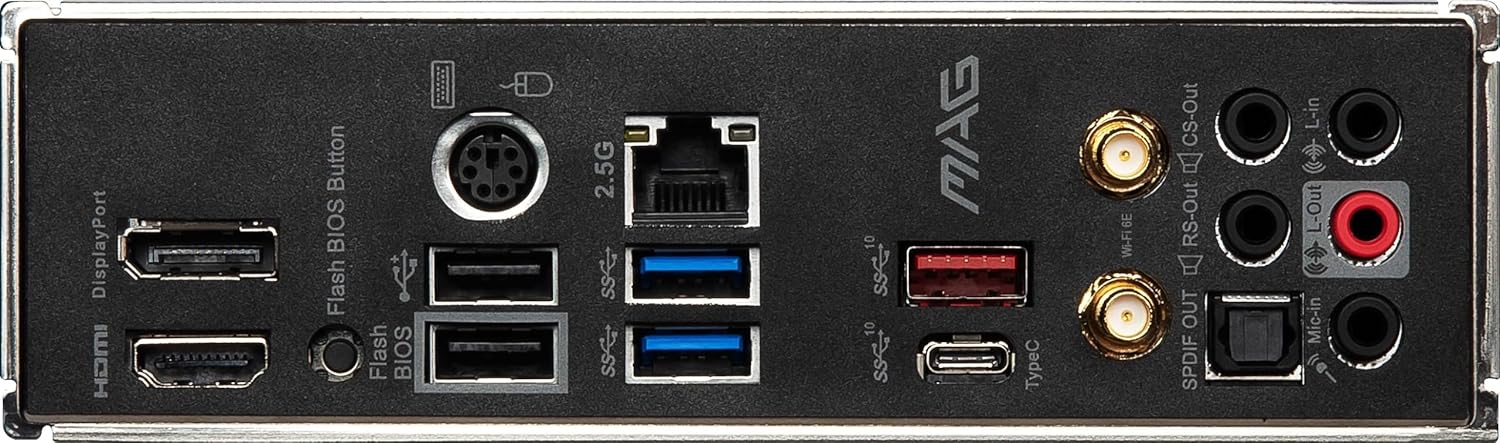 MSI MAG B550M Mortar MAX – Placa base WiFi para juegos (AMD AM4, DDR4, PCIe 4.0, SATA 6Gbs, M.2, USB 3.2 Gen 2, HDMIDP, Micro ATX, Wi-Fi 6E,