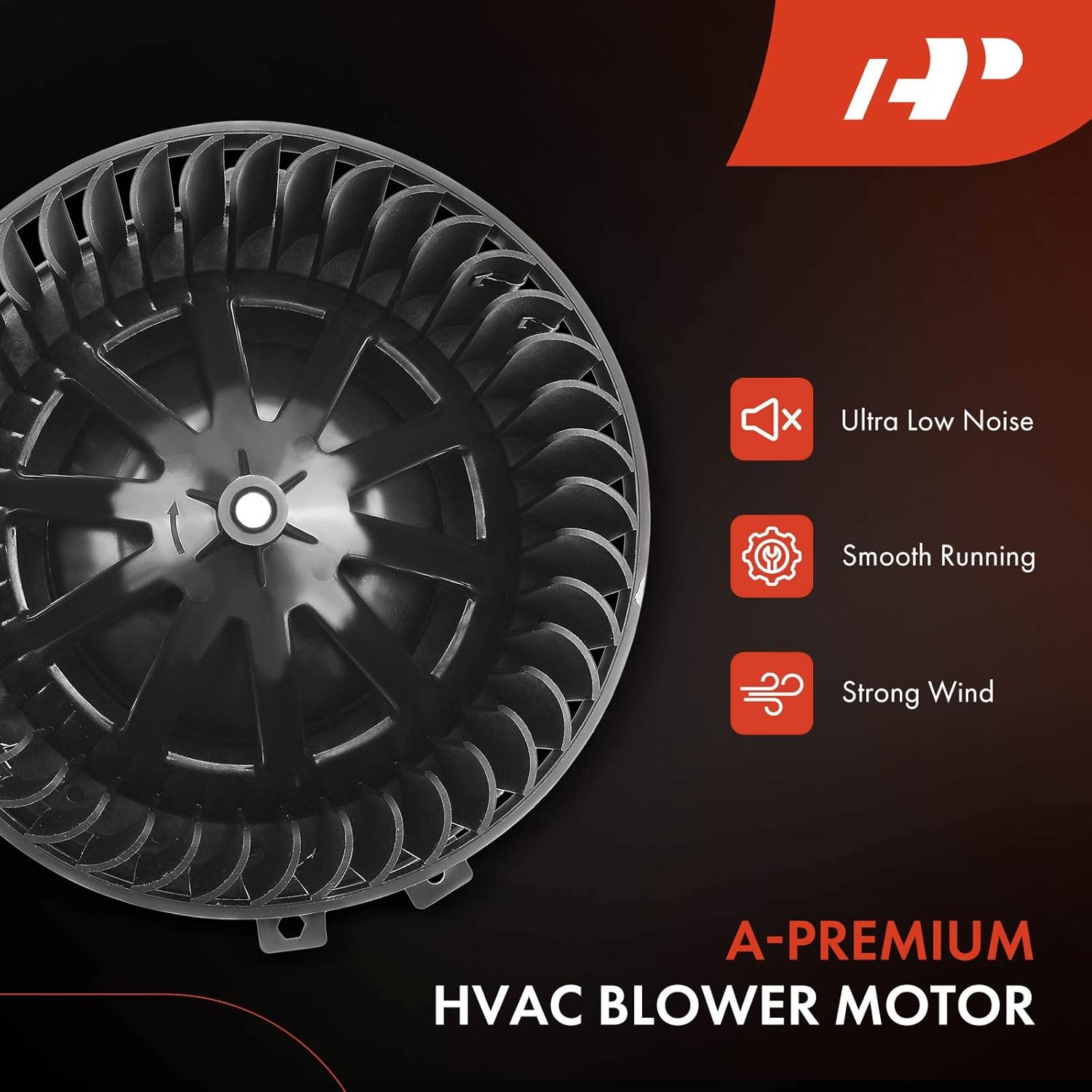 A-Premium Conjunto de motor de ventilador de calefactor HVAC frontal compatible con vehículos Cadillac, Chevy y GMC – Tahoe, Yukon, Escalade,