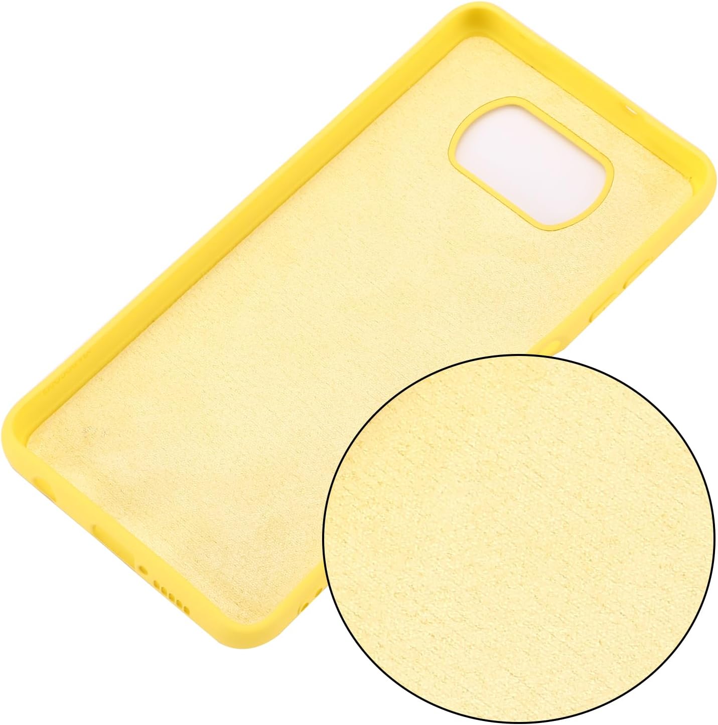 Funda para Xiaomi Poco X3Xiaomi Poco X3 Pro, Funda protectora de silicona líquida para Xiaomi Poco X3Xiaomi Poco X3 Pro con cordón de silicona,