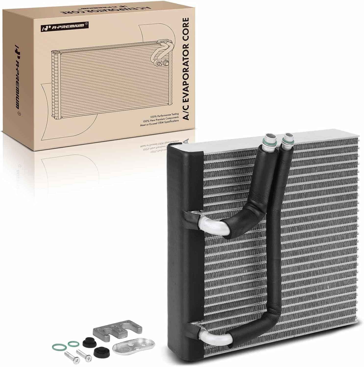 A-Premium Núcleo de evaporador de AC compatible con Nissan Frontier 2005-2021, Pathfinder 2005-2012, Xterra 2005-2015, Reemplazo # 272109BH0A