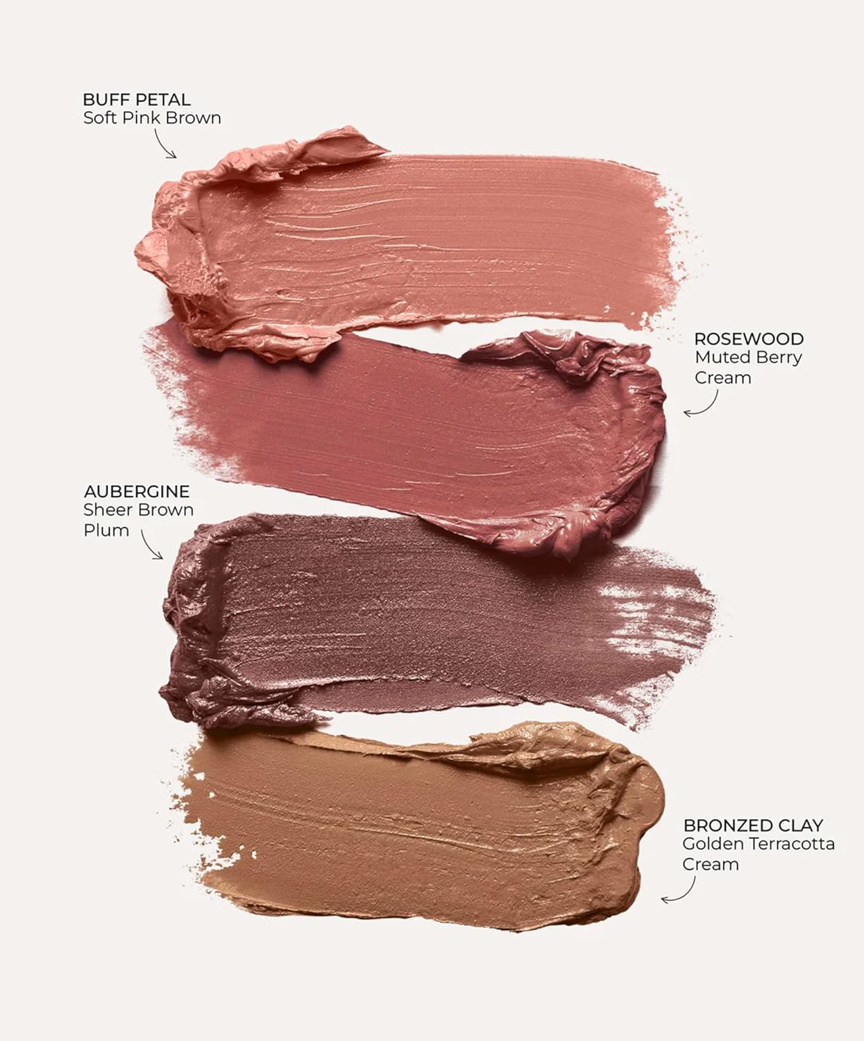 FITGLOW Beauty  Paleta de crema Ceremide para labios y mejillas  Belleza limpia vegana propiedad de mujeres (brillo pulido)