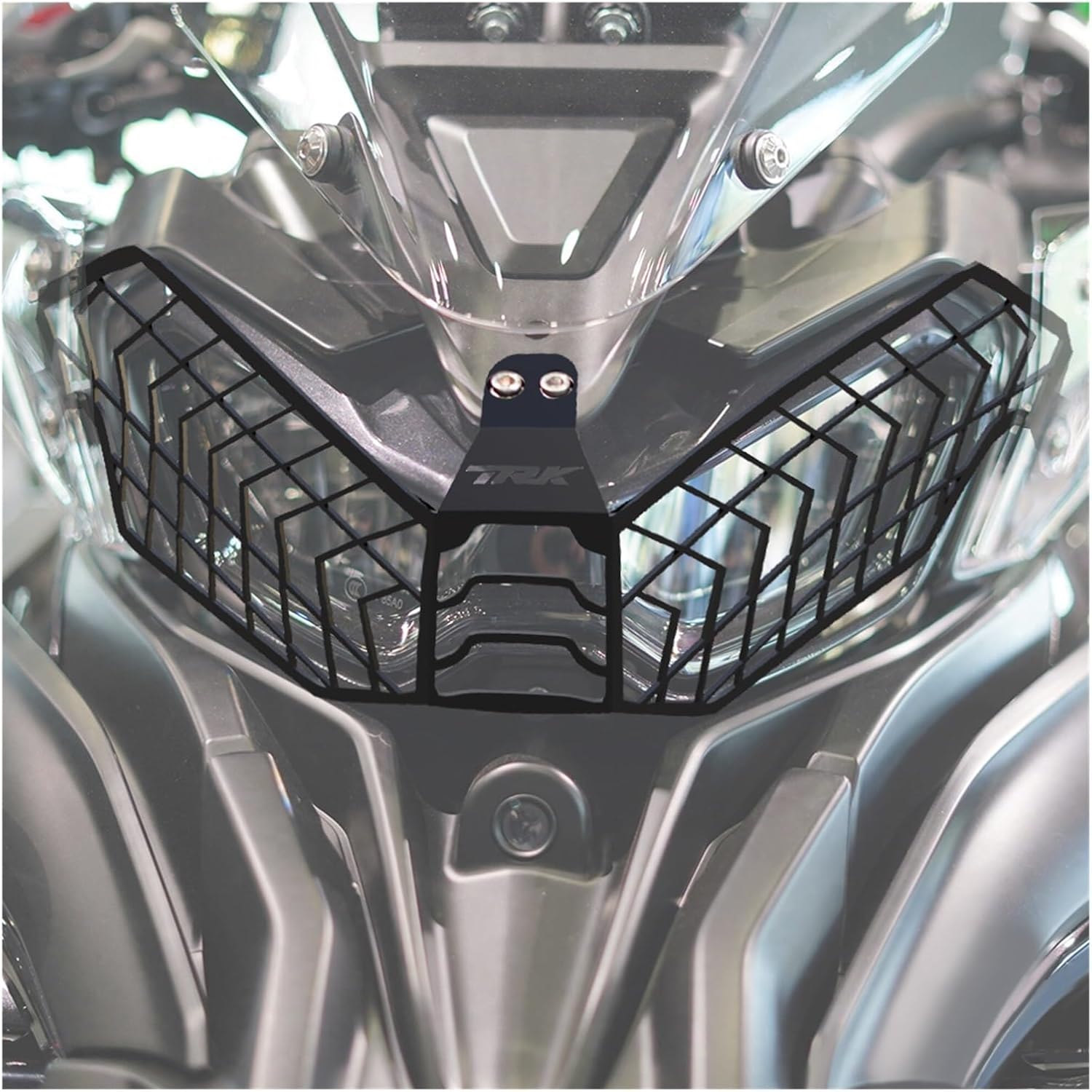Para Benel-&li TRK 702 TRK702 TRK702X 2022 2023 Protector de luces delanteras de motocicleta TRK 702X Protector de faros delanteros Parrilla de malla