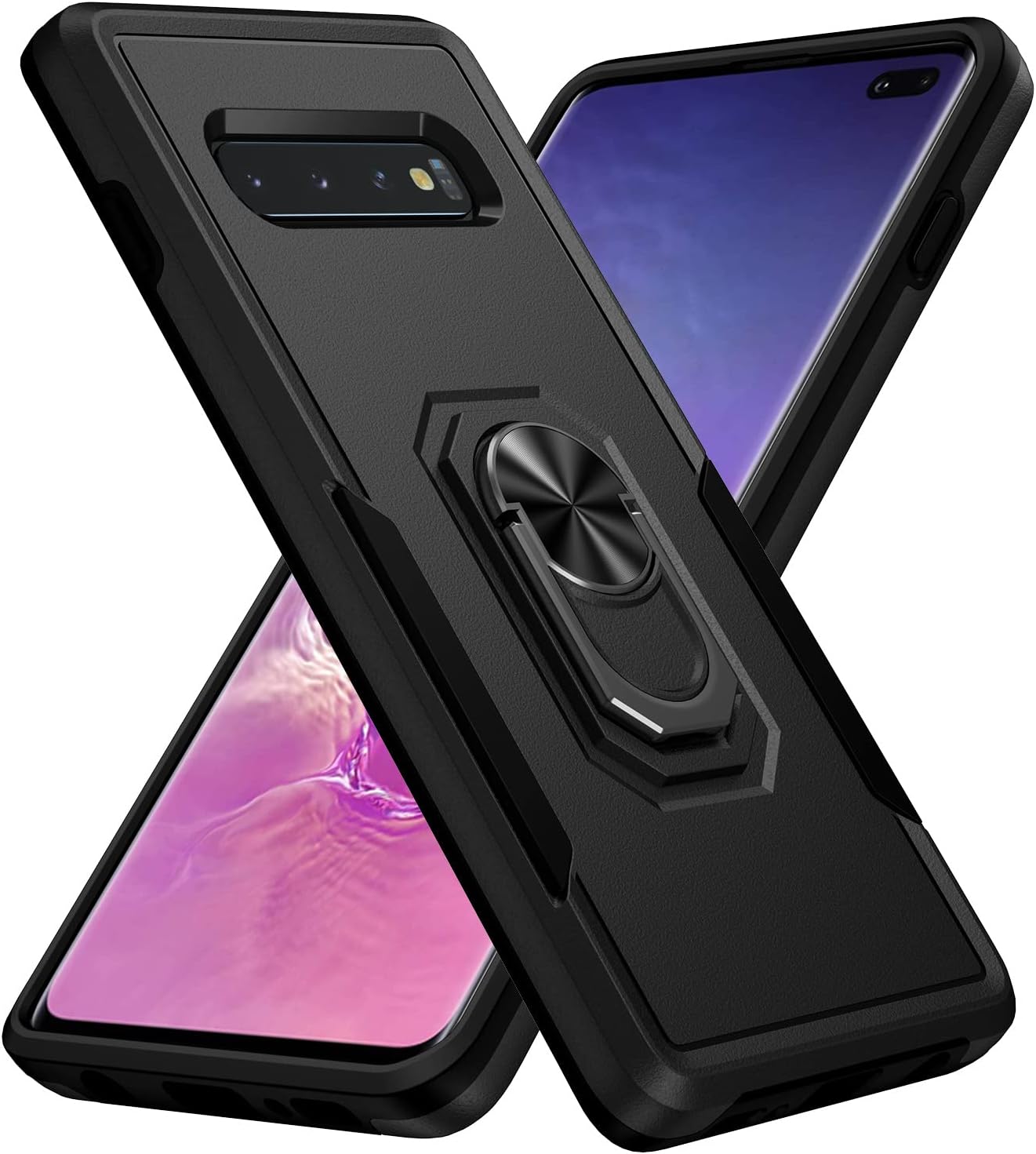 DAWEIXEAU Funda para Galaxy S10 Plus, Galaxy S10+ Funda resistente resistente a prueba de golpes Funda protectora para Samsung Galaxy S10 Plus