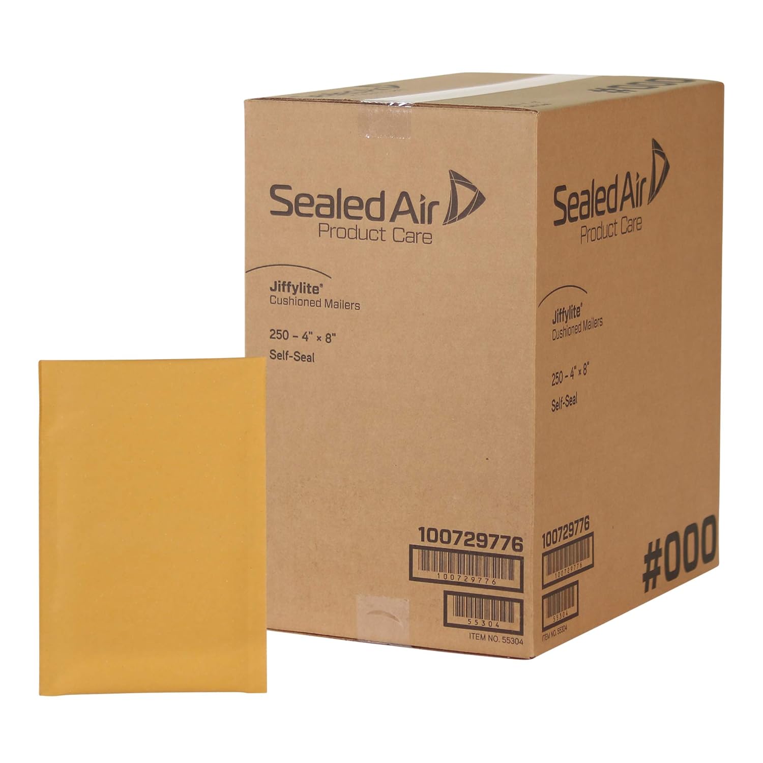 “Sealed Air Superior Sobre, 4 x 8 (55304)”, manila