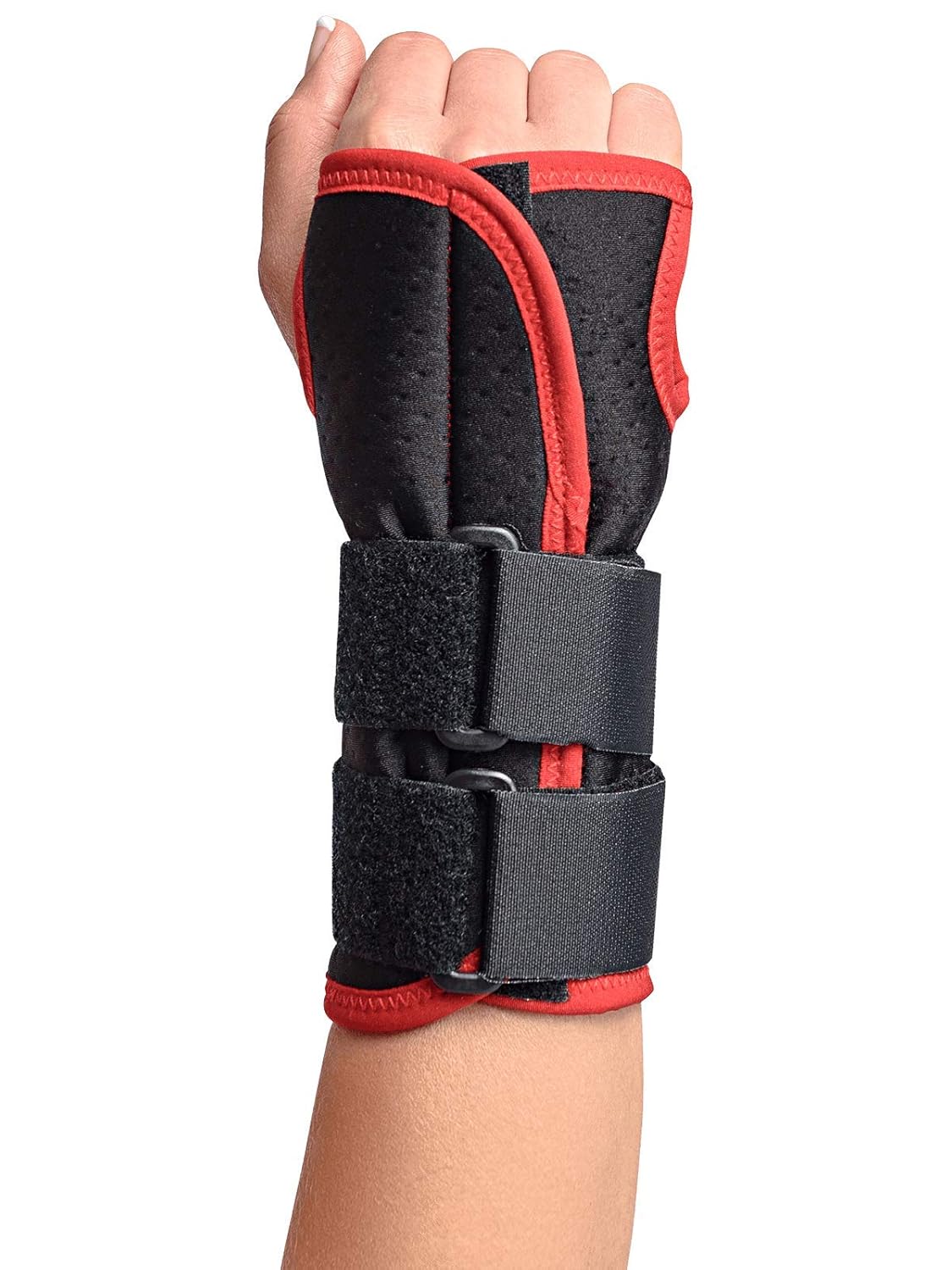 Maxar Férula de muñeca Airprene (neopreno transpirable) con soportes palmares extraíbles