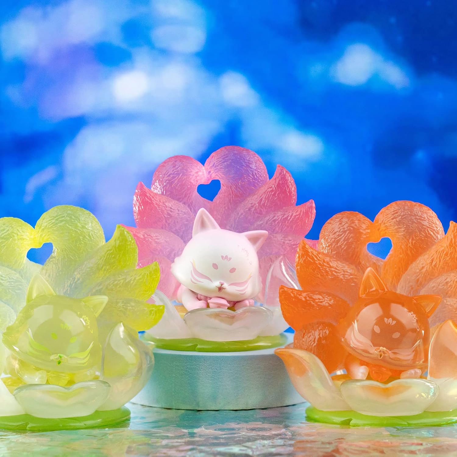 BEEMAI Ancient Fox Lotus Fairy Series – Caja misteriosa con diseño aleatorio de figuras bonitas, juguetes coleccionables, regalos de cumpleaños