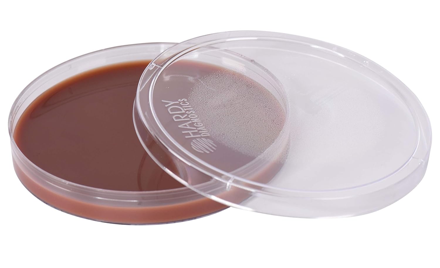 Chocolate Agar, (gc Agar Base con 1% Bobino hemoglobina y suplemento de koenzyme), para exigentes con bacterias, 15x 109.4yard placa, pedido por la