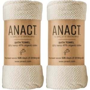 Toalla de baño de cáñamo – Toalla de baño de calidad de spa de mezcla de algodón orgánico de secado rápido – 55% cáñamo, 45% algodón orgánico Toalla de baño de cáñamo – Toalla de baño de calidad de spa de mezcla de algodón orgánico de secado rápido – 55% cáñamo, 45% algodón orgánico