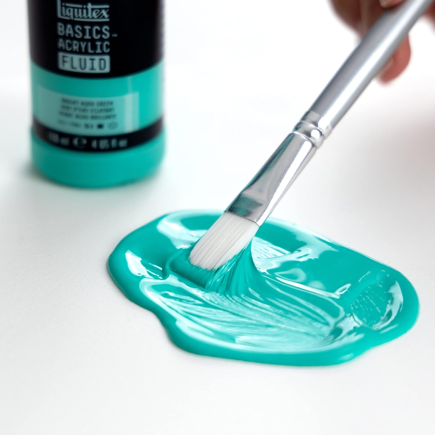 Liquitex BASICS – Pintura acrílica líquida, botella de 8.5 onzas, color negro marte