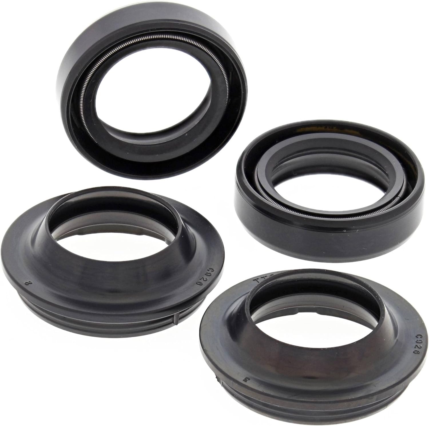 All Balls Kit de retenes y polvo de horquilla Racing compatible conrepuesto para Honda Crf100F 04-13, Crf70F 04-12, 56-101