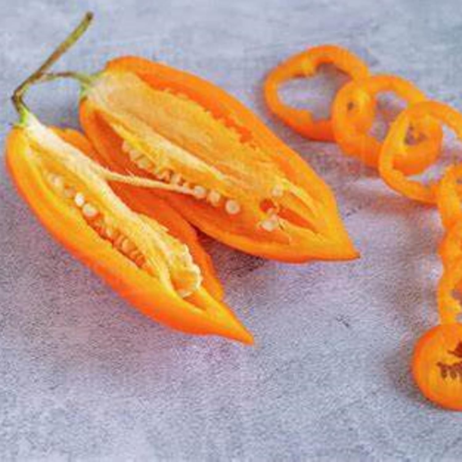 CHUXAY GARDEN Aji Amarillo, semillas de pimienta amarilla peruana, 30 semillas, chile picante, sabor único, delicioso pimiento sazonado ideal para