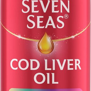 Seven Seas Aceite de hígado de bacalao y vitaminas múltiples 90 cápsulas Seven Seas Aceite de hígado de bacalao y vitaminas múltiples 90 cápsulas
