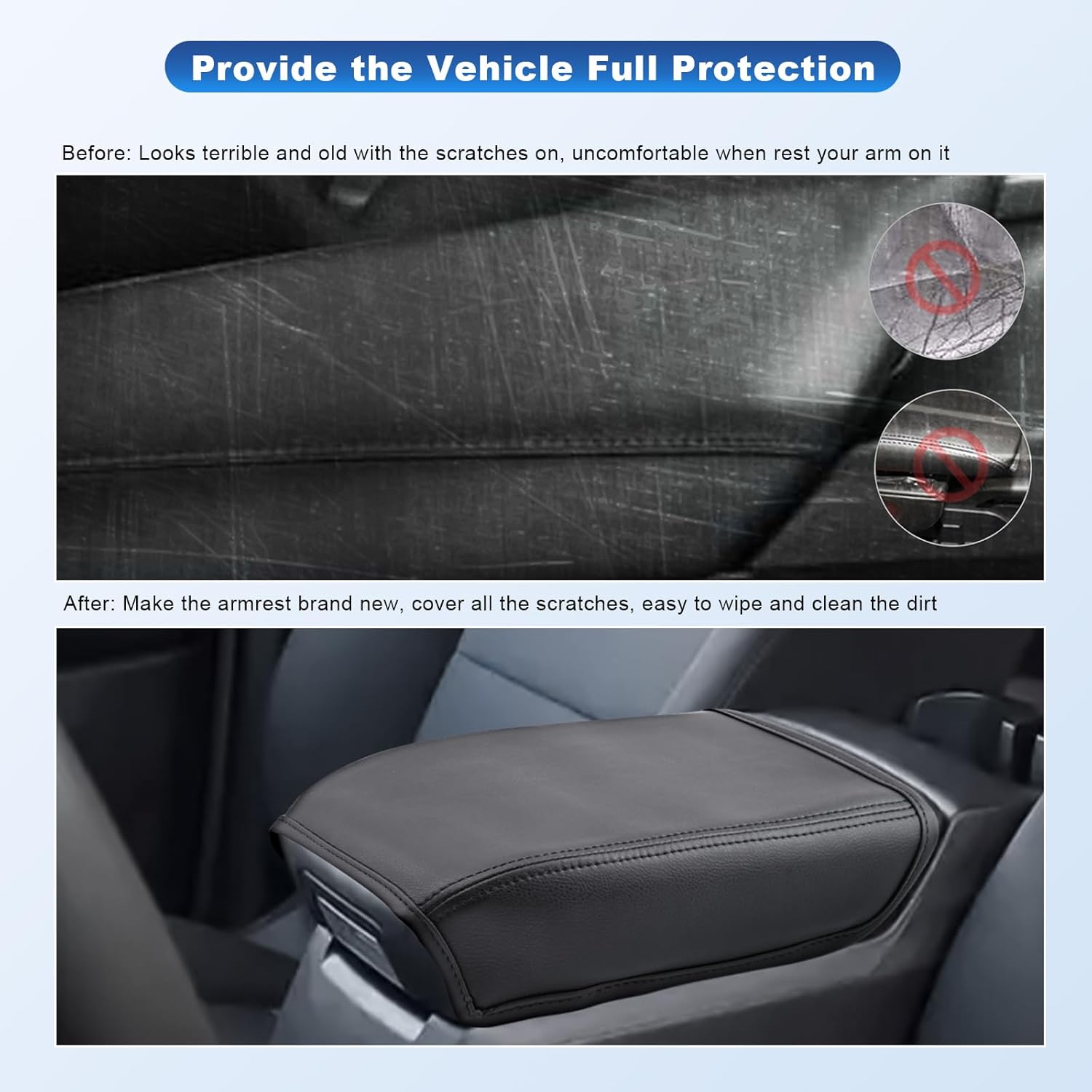 CDEFG Funda de consola central Colorado Canyon 2023 2024 para Chevy ColoradoGMC Canyon 2023 2024, funda para reposabrazos de consola media, cubierta