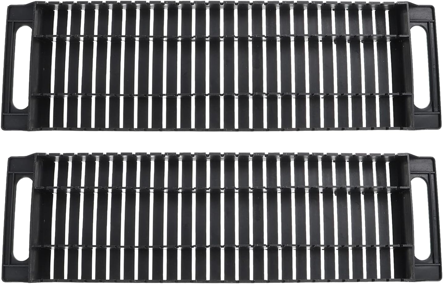 2 piezas de soporte de barra antiestática, bandeja de PCB antiestática, estante ESD, estantes de rotación de almacenamiento de 25 estantes