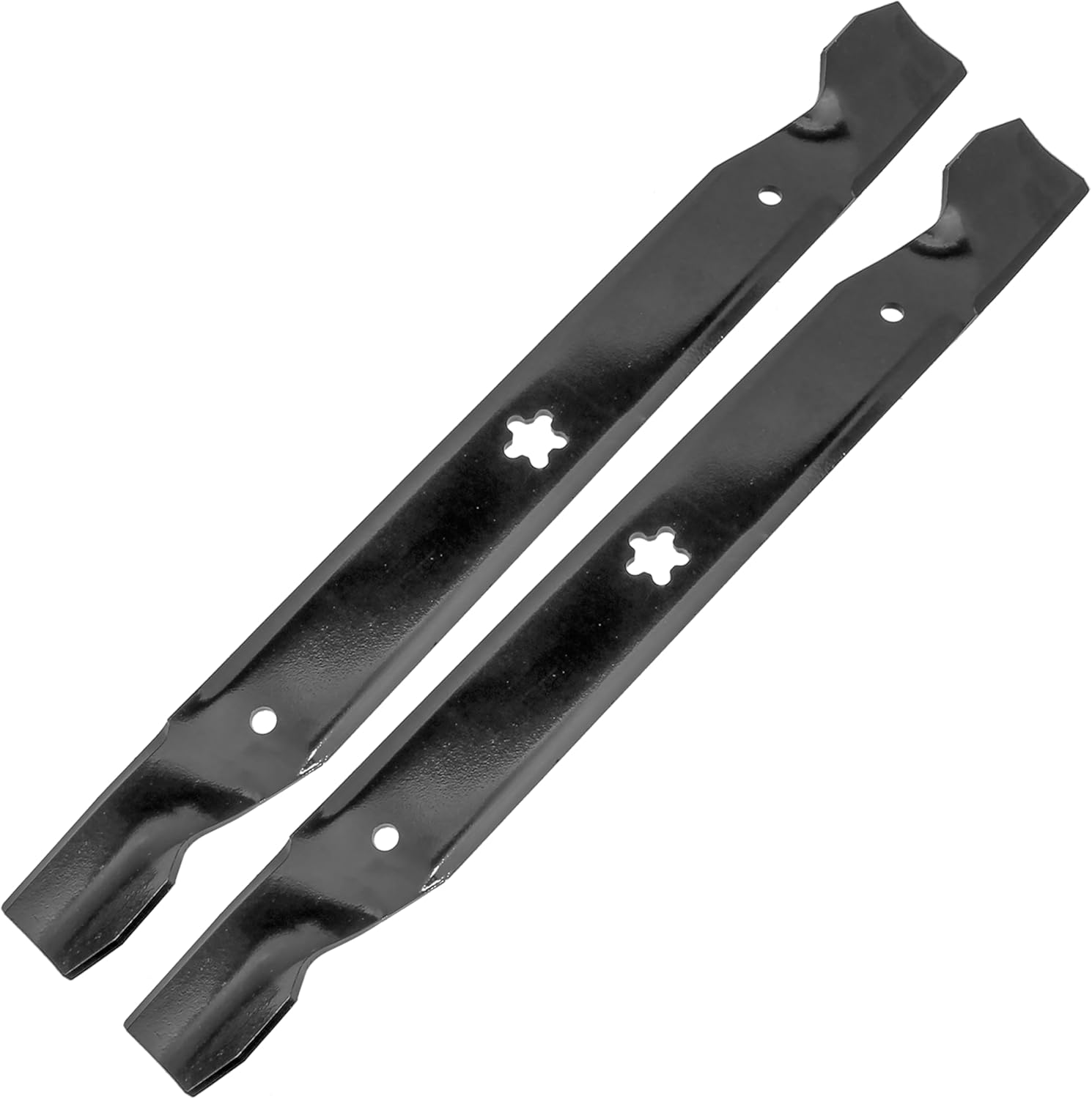 Caltric Juego de 2 cortacésped de 42 pulgadas compatible con Husqvarna Yth18542 Yth20B42T Yth20F42T