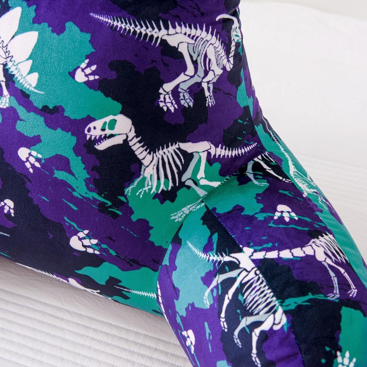 NTBED Almohada de lectura con estampado de camuflaje, respaldo de cuña con brazos, sofá, TV, relajación, almohada de apoyo para la espalda, cojín