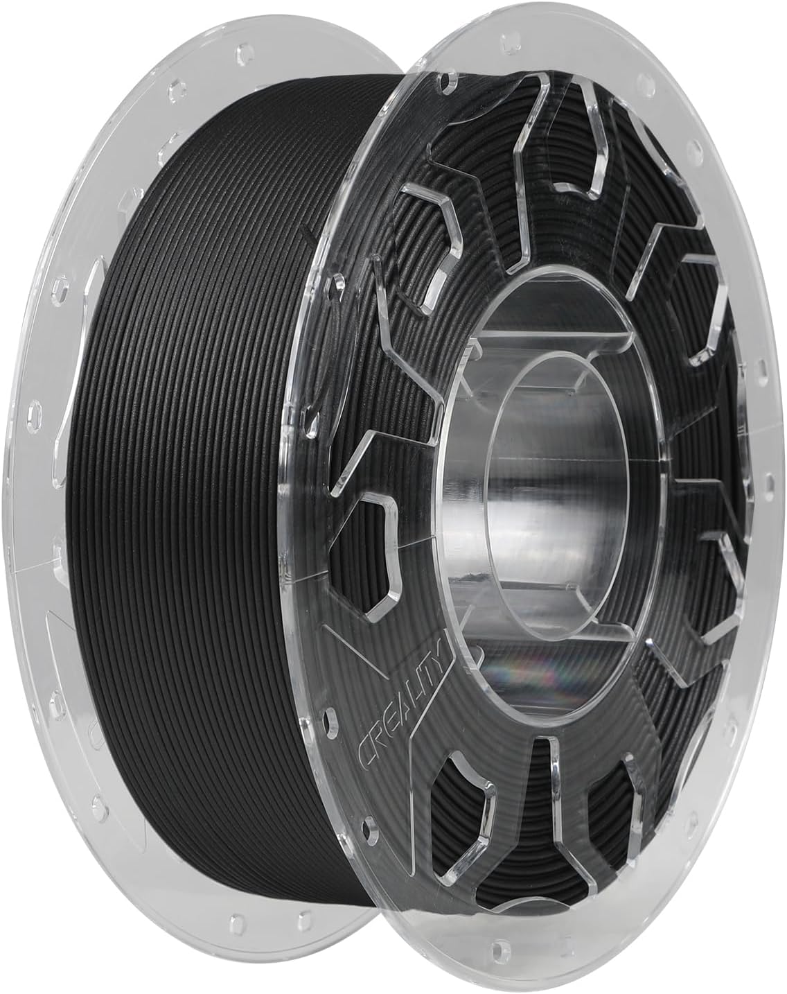 Creality Filamento de fibra de carbono de 0.069 in, filamento de impresora 3D, carrete de 2.2 libras, dureza mejorada sin deformación, precisión
