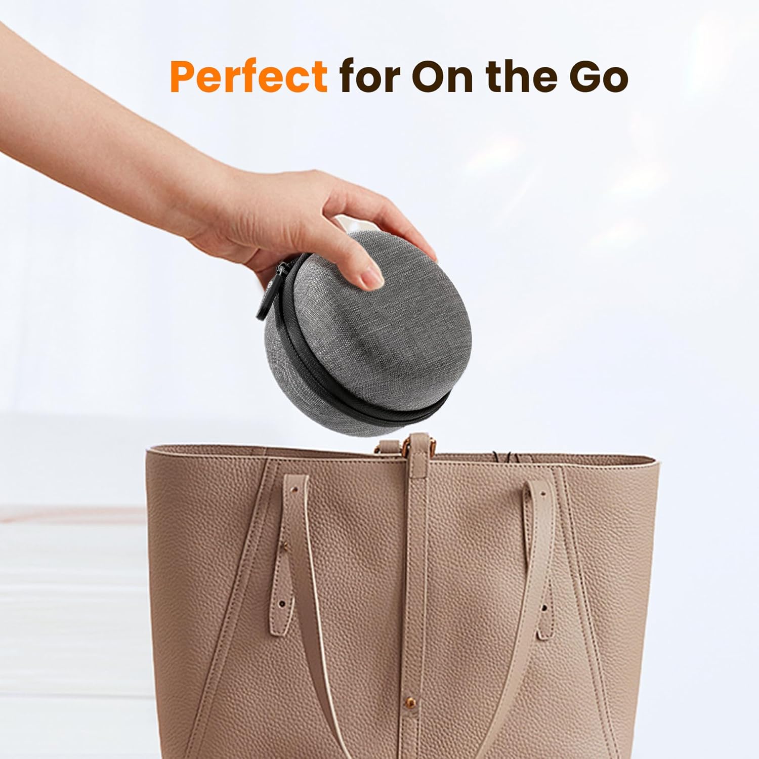 Dreamegg Estuche de viaje portátil para máquina de ruido blanco D11 y D11Max, funda de viaje resistente a los golpes, proporciona protección