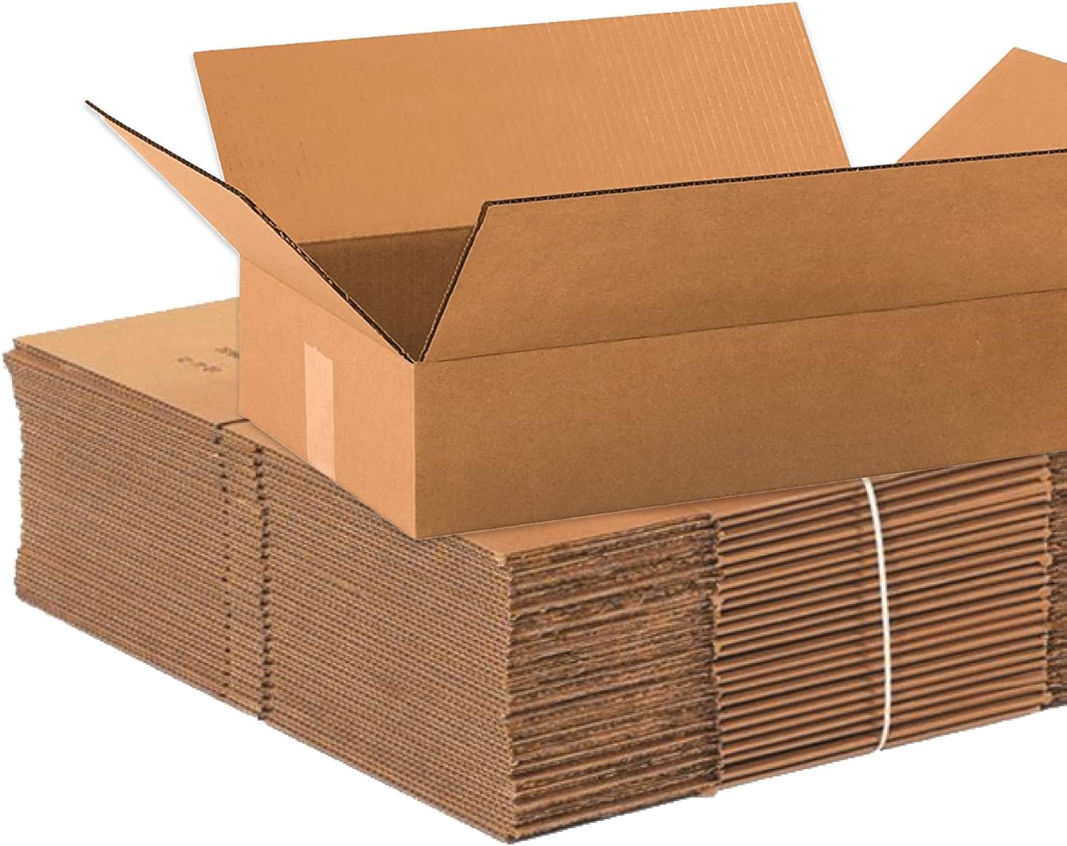 AVIDITI Cajas de cartón corrugado de 19 x 12 x 4, planas de 19 pulgadas de largo x 12 pulgadas de ancho x 4 pulgadas de alto, paquete de 25  Envío,