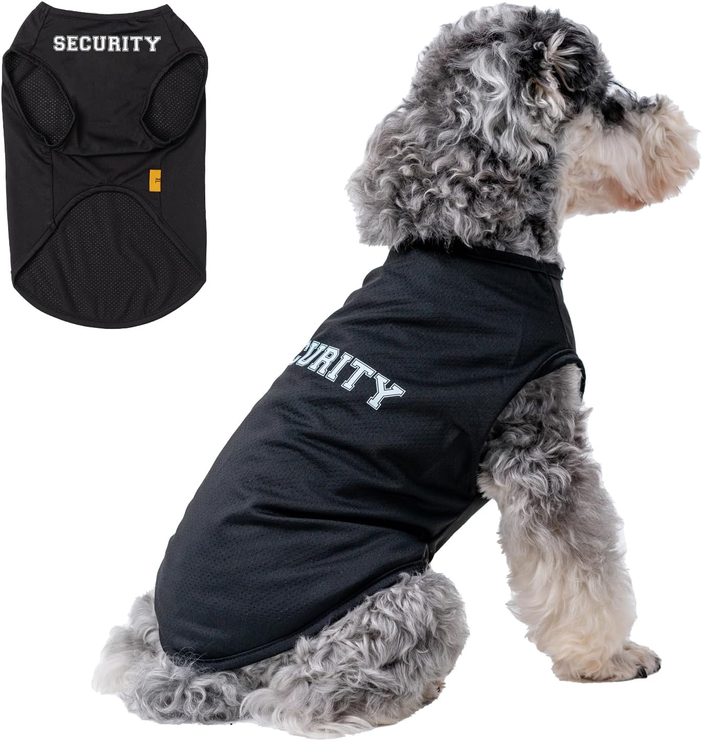 Ropa para perros y gatos, camisetas con patrón de seguridad, camisas para mascotas para perros pequeños, camiseta para perros pequeños, ropa para
