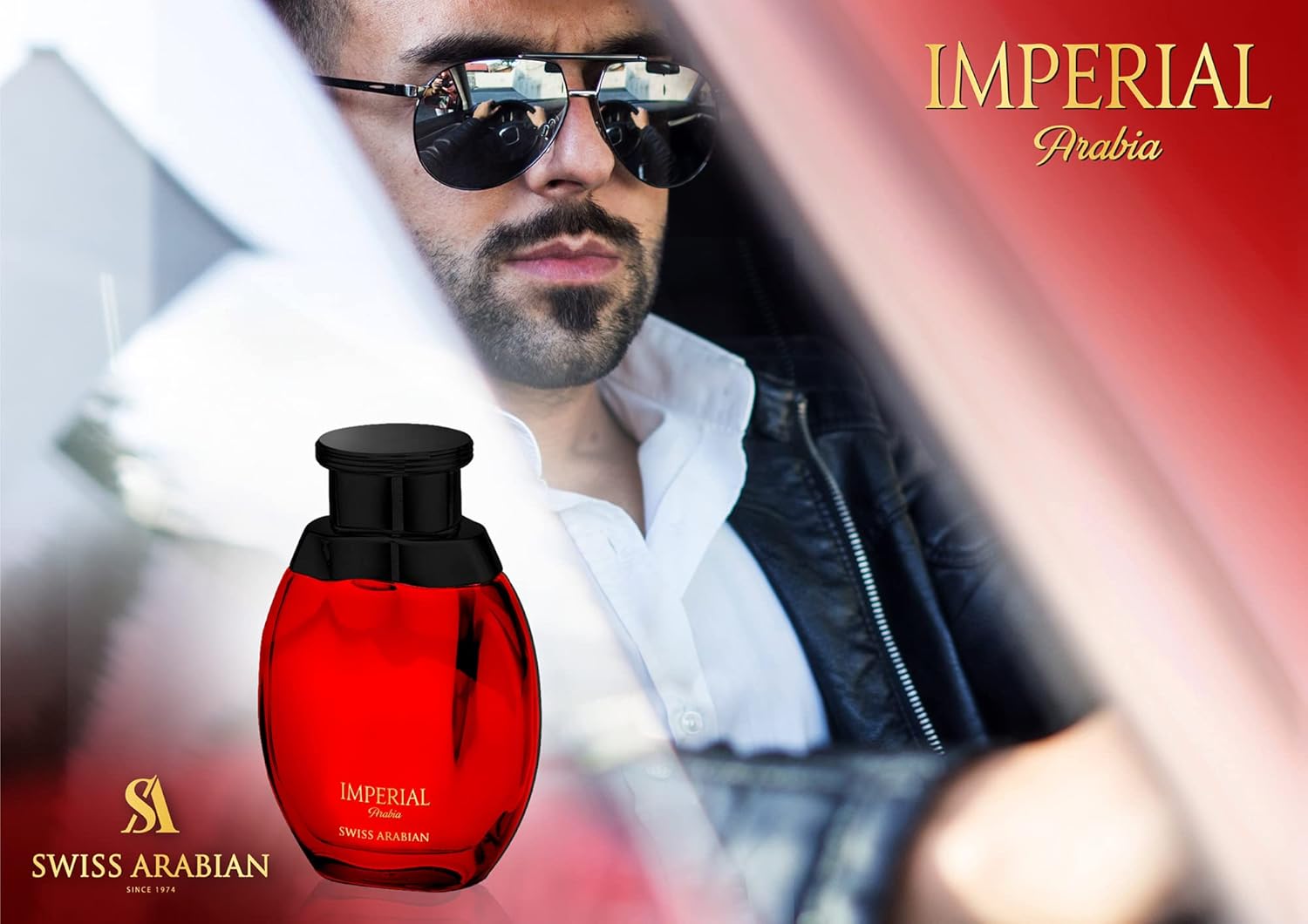 Swiss Arabian Imperial Arabia  Productos de lujo de Dubai  Fragancia personal EDP en aerosol de larga duración y adictiva  El lujoso aroma de Arabia