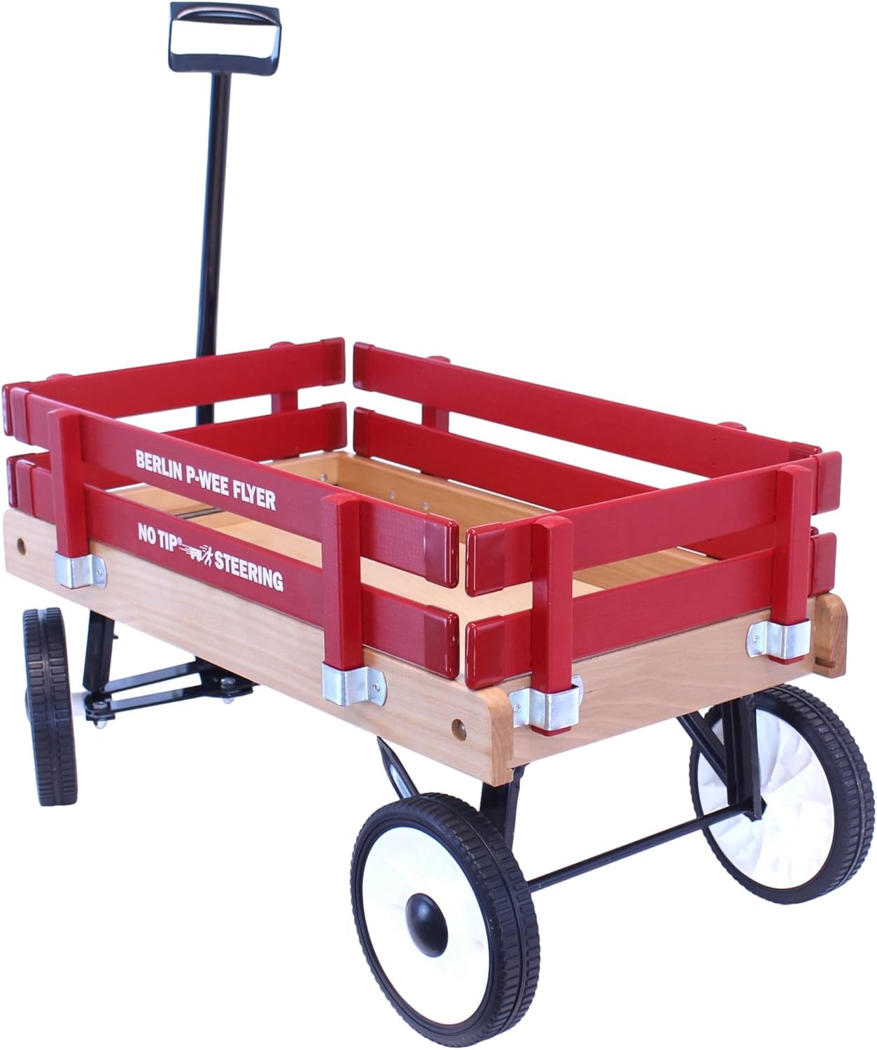Berlin P-Wee Wagon de AmishToyBox.com – Modelo F257 – Amish fabricado en Ohio, Estados Unidos (rojo)