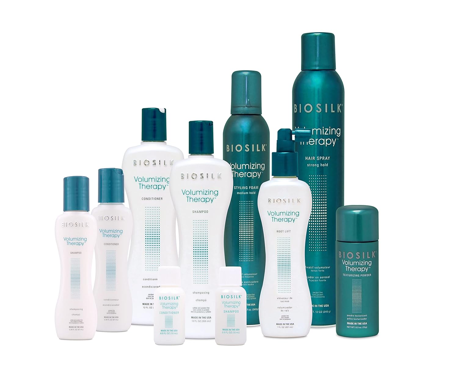 Biosilk Acondicionador Terapia Volumizante Unisex Acondicionador 12 oz