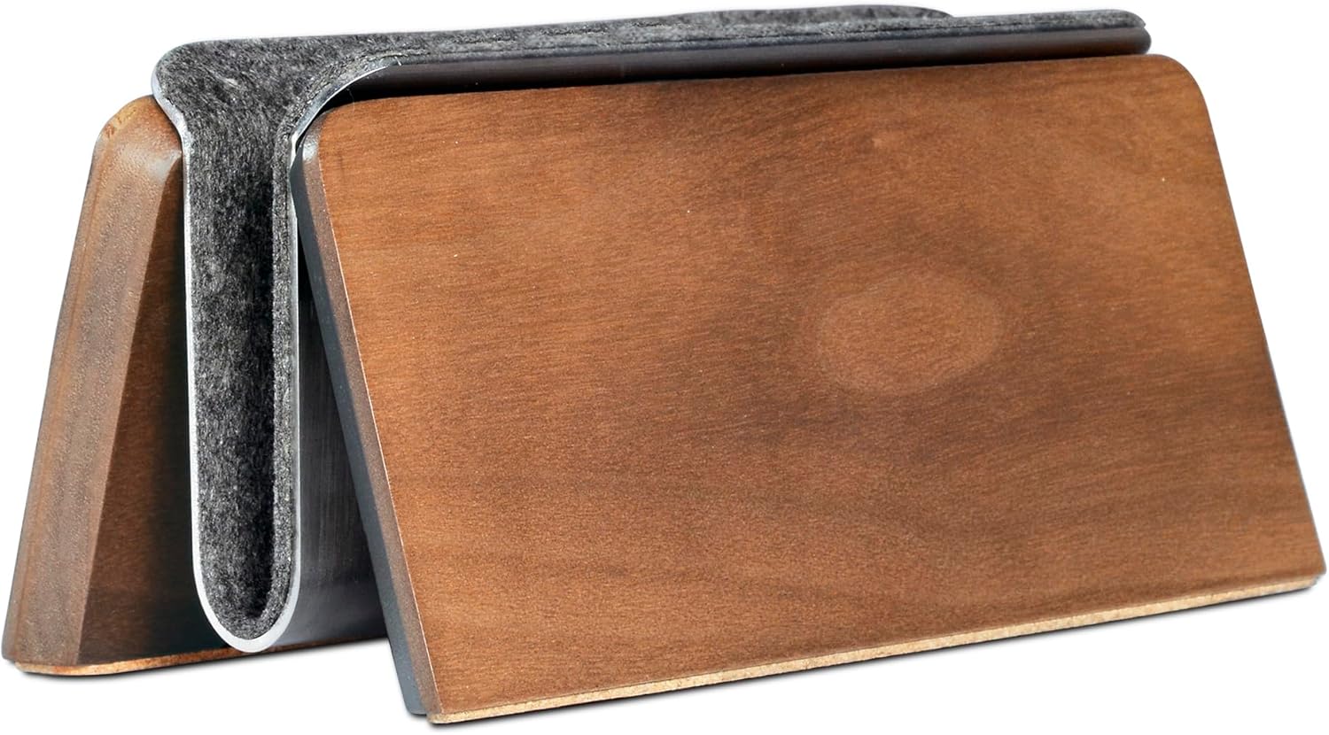 SAMDI Soporte vertical para portátil, soporte vertical para portátil, soporte vertical de madera, compatible con todos los MacBook, HP, Samsung,