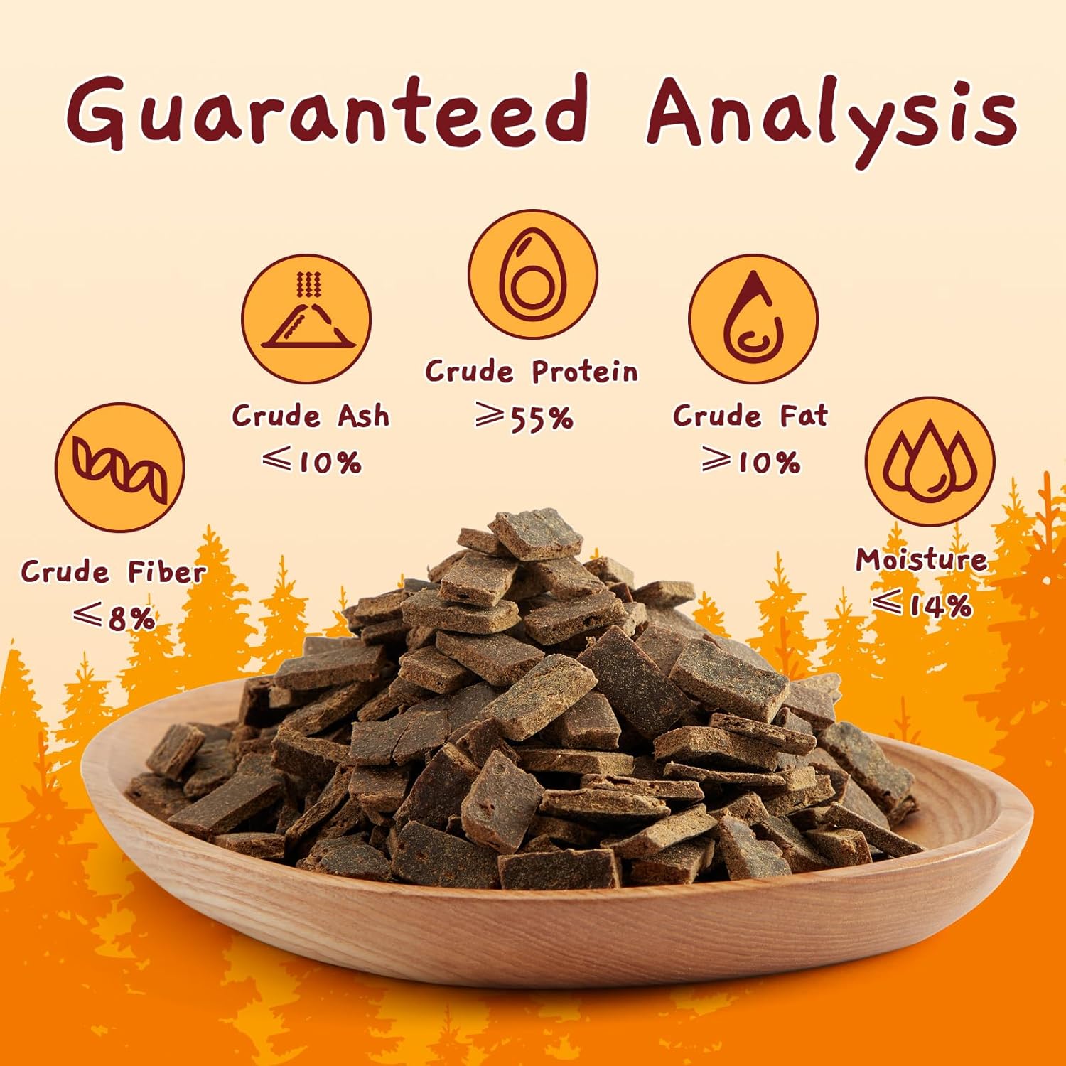 Jungle Calling Golosinas para perros, golosinas naturales de entrenamiento de perros con alto contenido de proteínas con pollo real, mordeduras