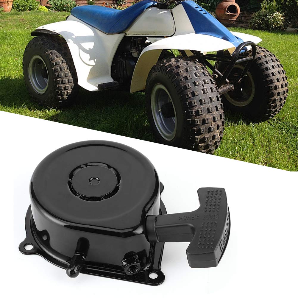 Conjunto de arranque, arrancador de arranque de aluminio con mango suave, repuesto para Suzuki Quad Master 50 LTA50 2×4 2002-2005