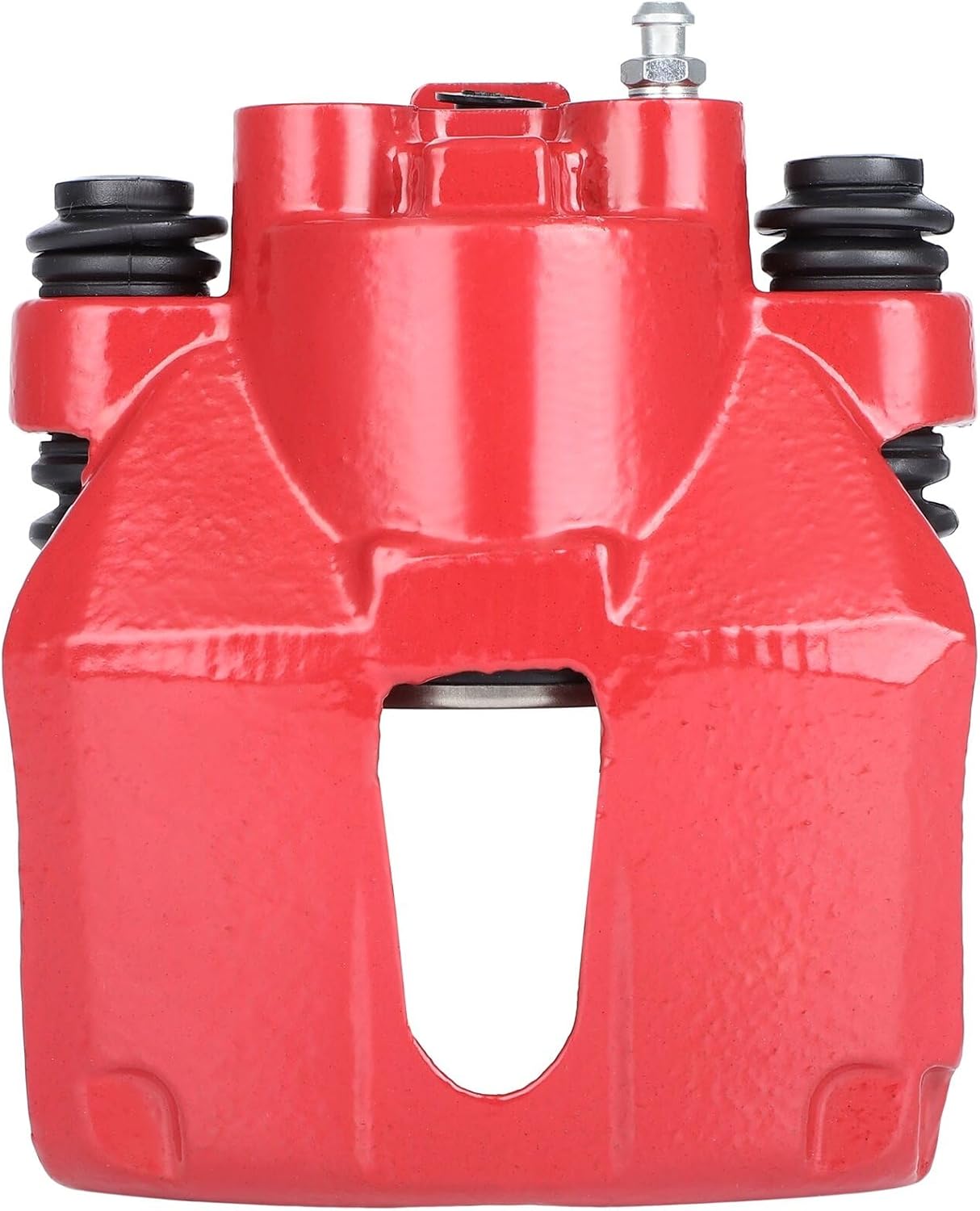 SCITOO Pinza de freno trasera izquierda sin soporte 18-4678 rojo compatible para Ford 1997-2004 para Lincoln 1998-2010