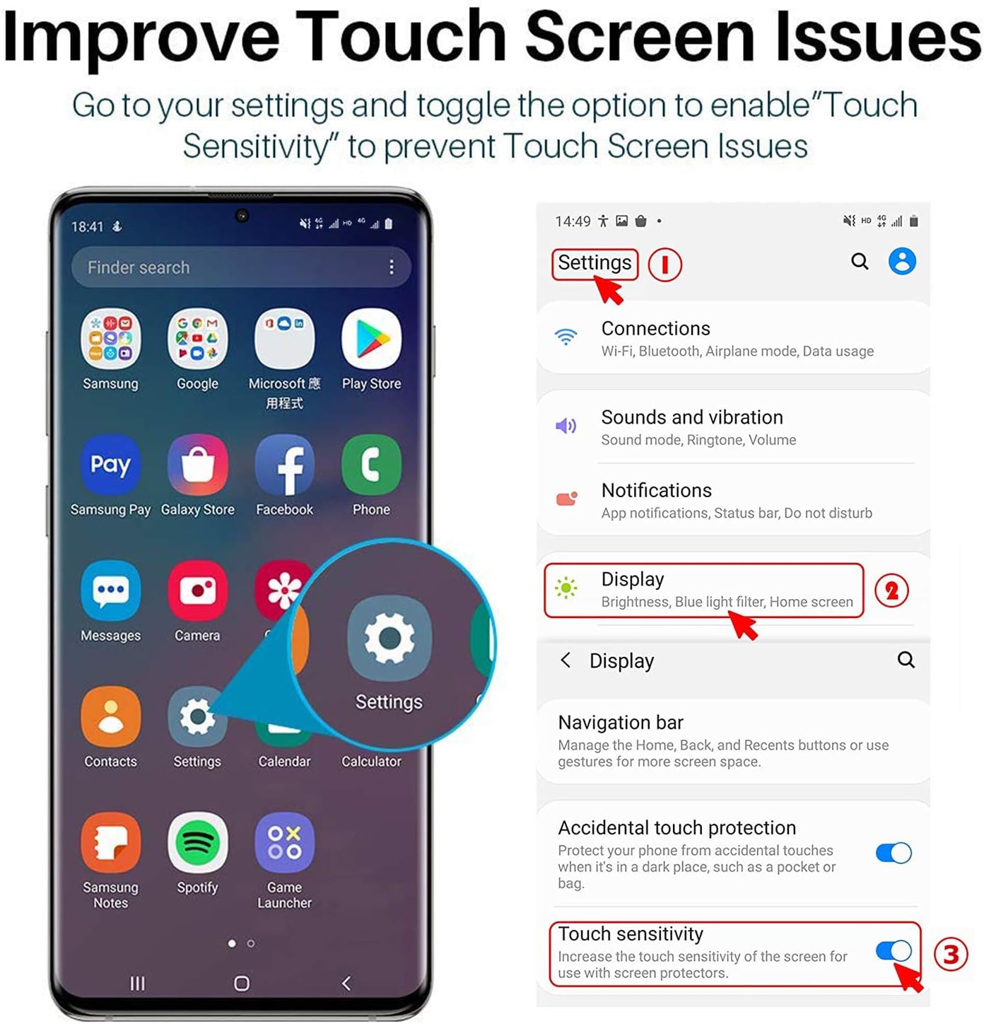 Protector de pantalla de privacidad para Galaxy S22 Ultra, antiespía, compatible con fundas, cobertura completa, soporte para desbloqueo en