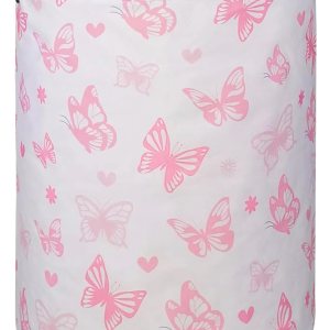 Cesta de almacenamiento impermeable de lona duradera de 19.7 pulgadas para habitación de niñas, cesta de almacenamiento para ropa sucia, juguetes de Cesta de almacenamiento impermeable de lona duradera de 19.7 pulgadas para habitación de niñas, cesta de almacenamiento para ropa sucia, juguetes de