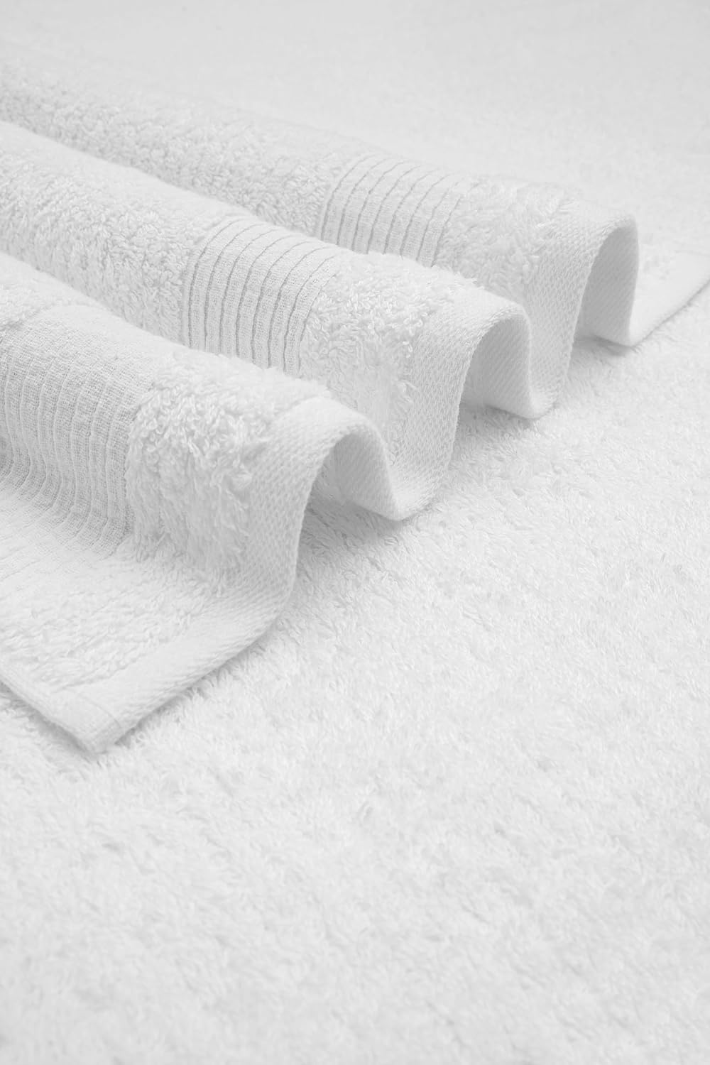 Chic Home Lujosas toallas de baño de 2 piezas de 100% algodón turco puro, 34 x 68 pulgadas, ultra suaves, altamente absorbentes, diseño de tejido