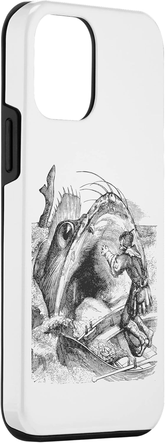 iPhone 12 mini Baleine A Large Sea Creature Dictionnaire Infernal Cut Out Case