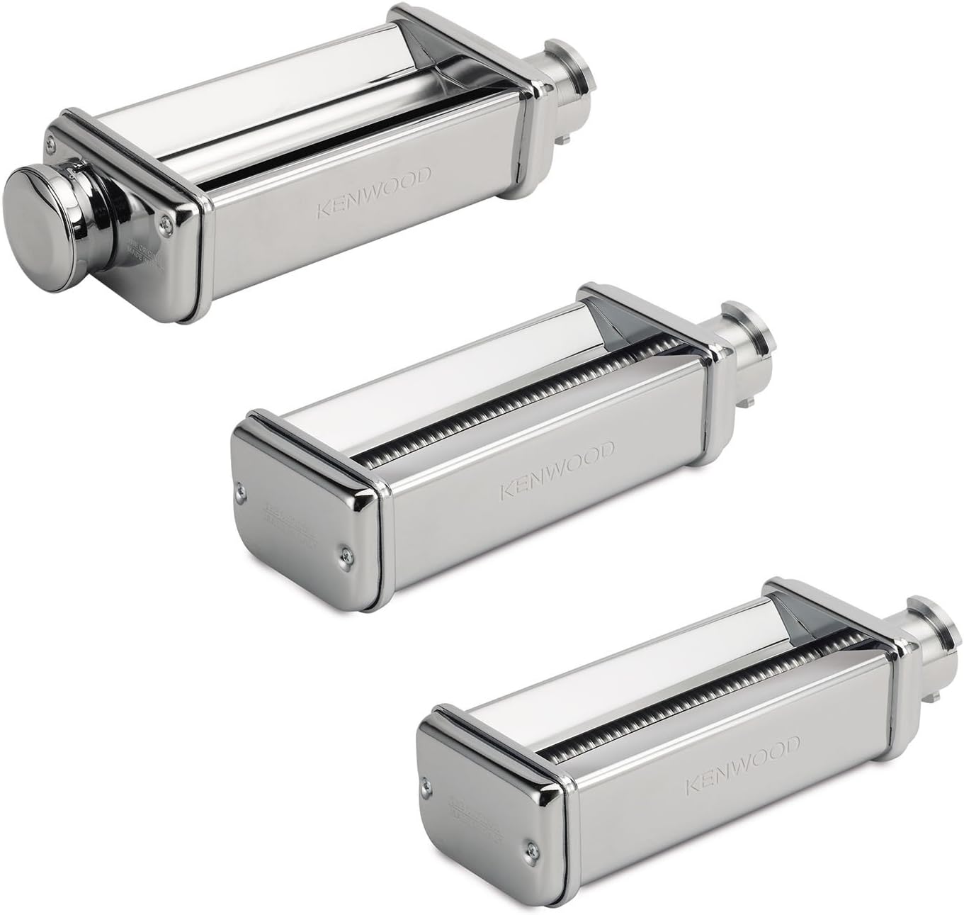 Kenwood MAX980ME – Accesorios para procesadores de alimentos para pasta, color plateado