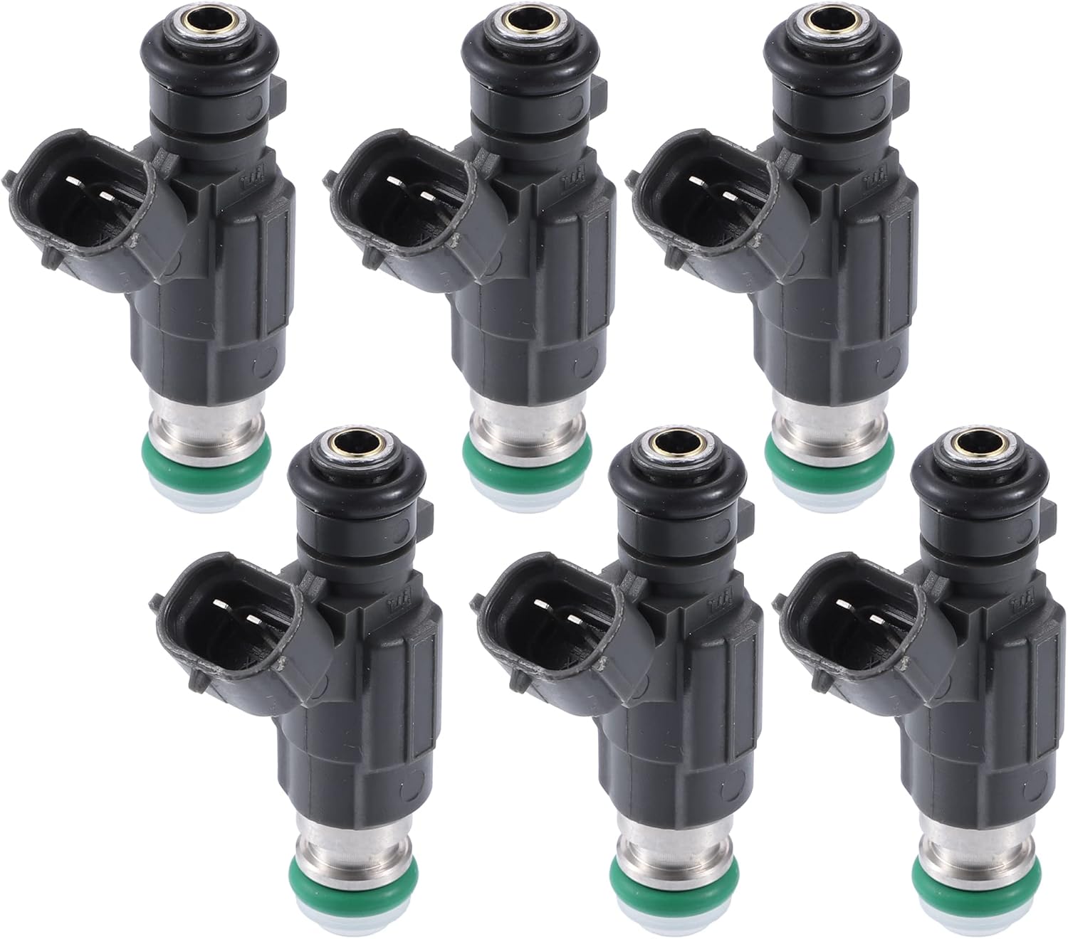 X AUTOHAUX 6 inyectores de combustible 16600-AE060 FBJC101 para Nissan Altima 2002-2005 para Nissan Maxima 2002-2003 para Nissan Murano 2003 3.5L