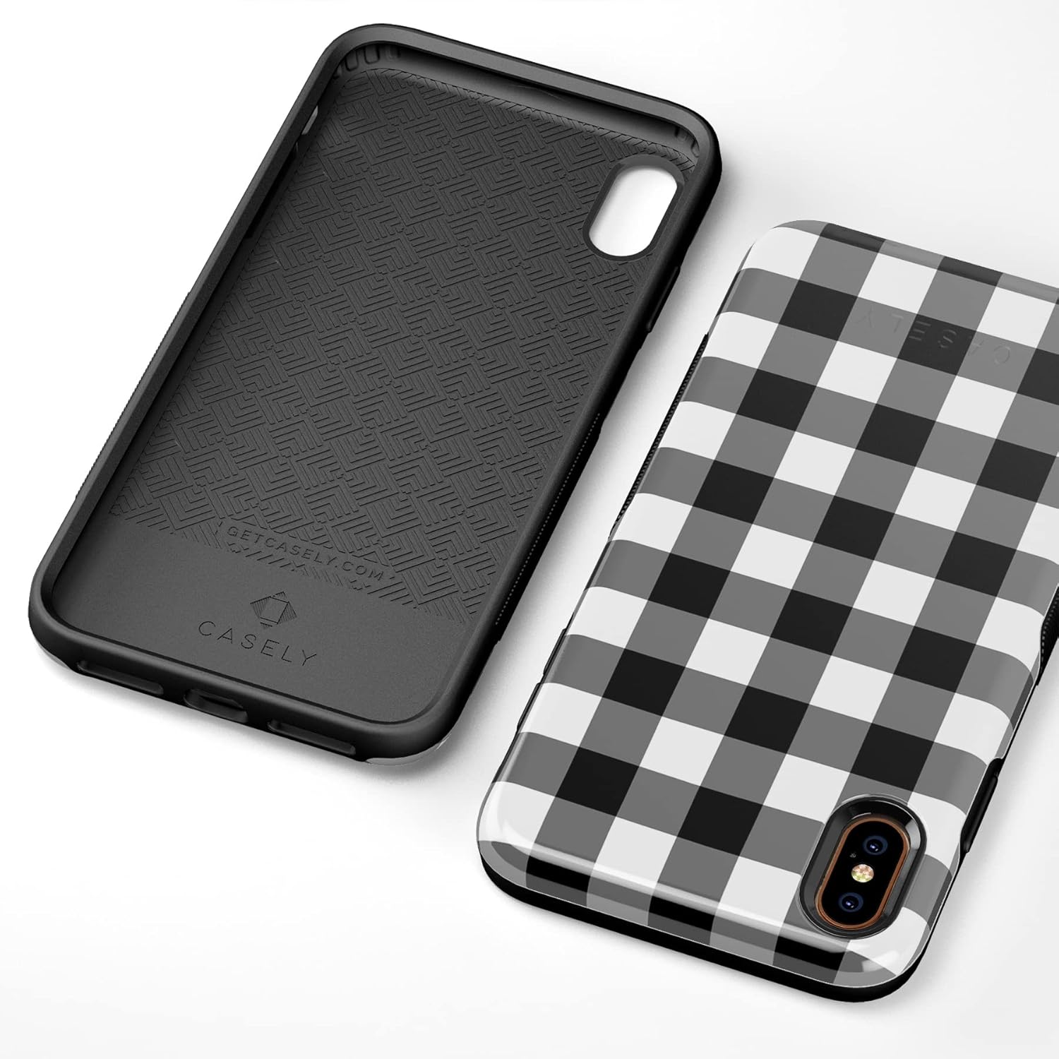 Casely – Funda para teléfono celular de 360 grados de cobertura para tu teléfono  recortes precisos, protección para cámara de labios elevados de