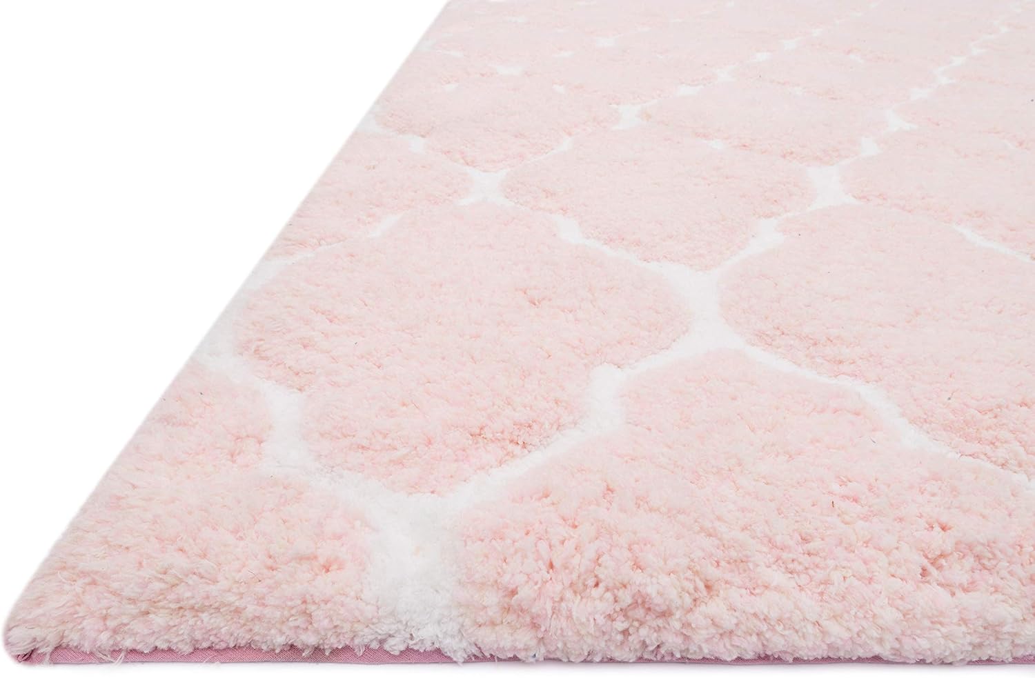 Loloi LOLA SHAG – Alfombra de área, 7′-3″ x 9′-3″, rubormarfil