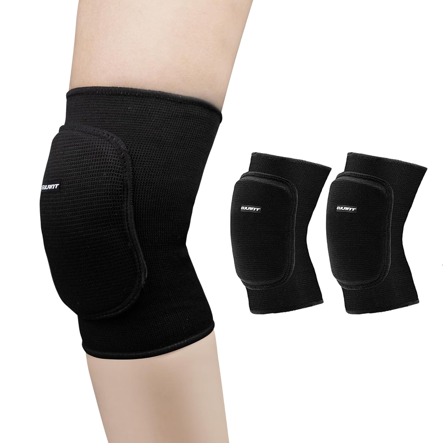 YEEKORO – Rodilleras para niños con almohadillas gruesas, manga de soporte, calentador de rodilla, accesorio protector para niños para correr,